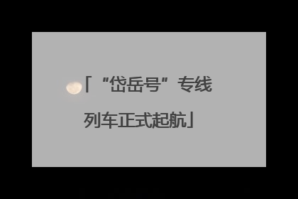 “岱岳号”专线列车正式起航