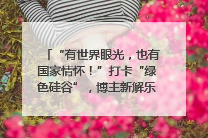 “有世界眼光，也有国家情怀！”打卡“绿色硅谷”，博主新解乐山｜网络名人四川行