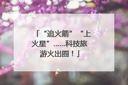 “追火箭”“上火星”……科技旅游火出圈！