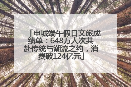 申城端午假日文旅成绩单：648万人次共赴传统与潮流之约，消费破124亿元