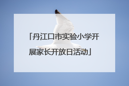 丹江口市实验小学开展家长开放日活动