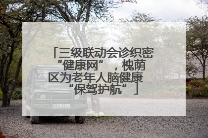三级联动会诊织密 “健康网”，槐荫区为老年人脑健康 “保驾护航”