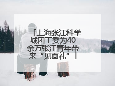 上海张江科学城团工委为40余万张江青年带来“见面礼”