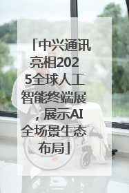 中兴通讯亮相2025全球人工智能终端展，展示AI全场景生态布局