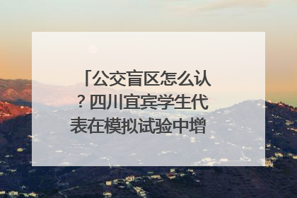 公交盲区怎么认？四川宜宾学生代表在模拟试验中增强乘车安全意识