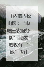 内蒙古松山区：“巾帼三农服务队” 助农增收有 “她” 功
