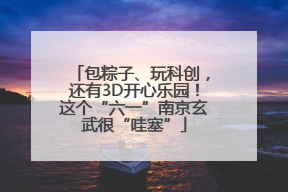 包粽子、玩科创，还有3D开心乐园！这个“六一”南京玄武很“哇塞”