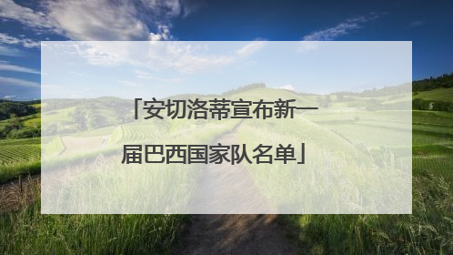 安切洛蒂宣布新一届巴西国家队名单