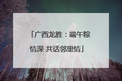 广西龙胜：端午粽情深 共话邻里情