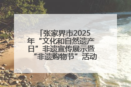 张家界市2025年“文化和自然遗产日”非遗宣传展示暨“非遗购物节”活动在慈利县盛大启幕