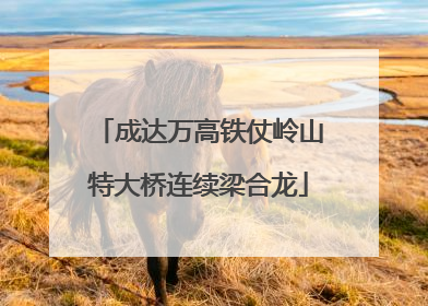 成达万高铁仗岭山特大桥连续梁合龙