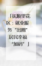 抚顺望花区：就业服务“出圈” 居民幸福“加码”