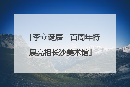 李立诞辰一百周年特展亮相长沙美术馆