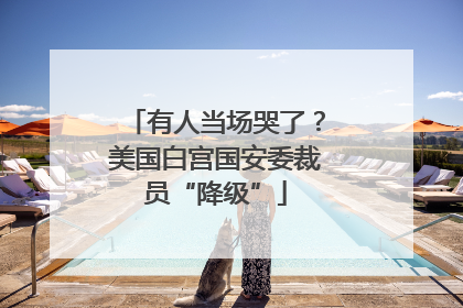 有人当场哭了？美国白宫国安委裁员“降级”