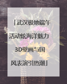 武汉极地端午活动炫海洋魅力 3D壁画与国风表演引热潮