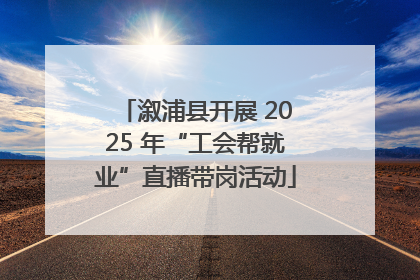 溆浦县开展 2025 年“工会帮就业”直播带岗活动