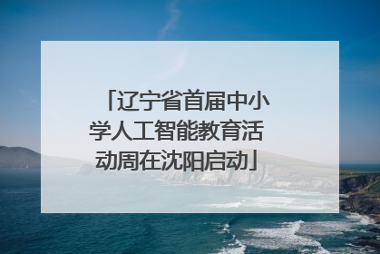 辽宁省首届中小学人工智能教育活动周在沈阳启动