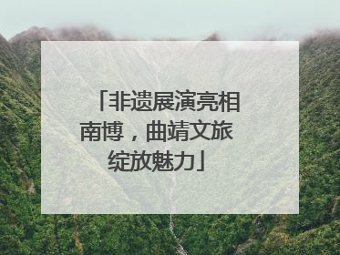 非遗展演亮相南博，曲靖文旅绽放魅力
