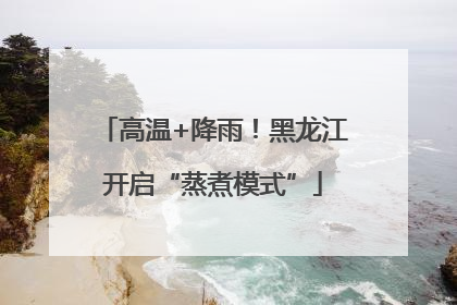 高温+降雨！黑龙江开启“蒸煮模式”