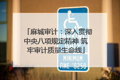 麻城审计：深入贯彻中央八项规定精神 筑牢审计质量生命线