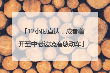 12小时直达，成都首开至中老边境磨憨动车