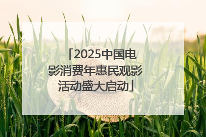 2025中国电影消费年惠民观影活动盛大启动