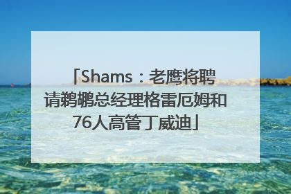 Shams：老鹰将聘请鹈鹕总经理格雷厄姆和76人高管丁威迪